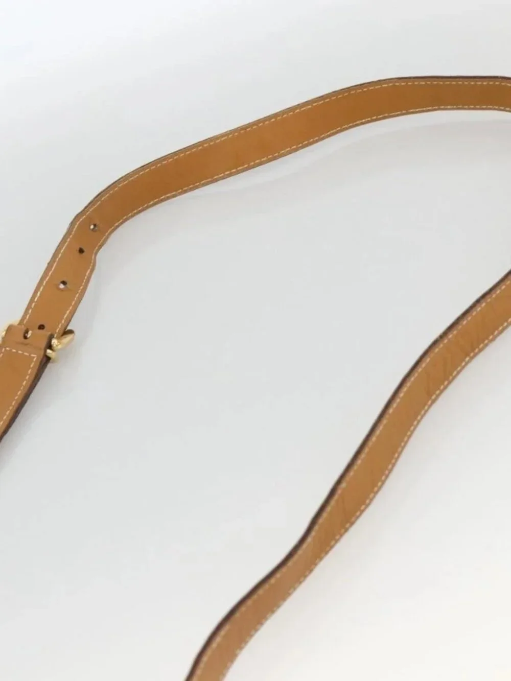 GUCCI Micro GG Supreme Shoulder Bag PVC Beige Gold 001 904 0915 Auth ka3456